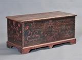 Paint Decorated Pennsylvania Blanket Chest  BID ON-LINE: www.fairfieldauction.com