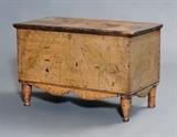 Small Paint Decorated Blanket Box   BID ON-LINE: www.fairfieldauction.com