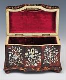 Regency Tortoiseshell Tea Caddy- from collection  BID ON-LINE: www.fairfieldauction.com