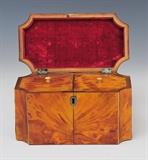 Regency Tortoiseshell Tea Caddy  BID ON-LINE: www.fairfieldauction.com