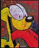 Lot 323: Jim Davis, Odie, 30" x 24" oil on canvas
signed bottom center, BID ON-LINE: www.fairfieldauction.com