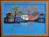 Lot 235: Brune Del Favero, Lakeside Homes
24" x 32" oil on masonite