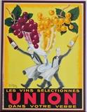 Lot 193: Union Wine Poster 42 1/2 x 32", circa 1950