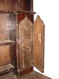 Original spice or candle cabinets with Gothic arched doors...