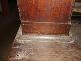 Welsh dresser with planked pot board base...