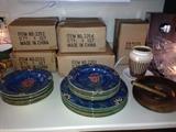 2 Sets of Handpainted Dishware ( 5pc setting for 4)