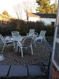 Better shot of patio set needing new straps!