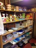 Cleaning and storage items