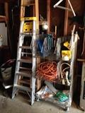 Rolling storage bin and ladders to reach new heights!
