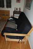 QUEEN FUTON WITH WOOD FRAME