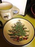 Christmas plate