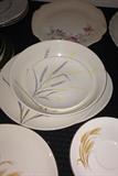 Wheat pattern dishes and serving pieces