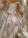 Oneida silverware and serving utensils