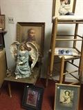 Antique religious artifacts and art