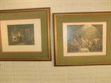 Lithographs with Norwegian scenes