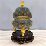 Magnificent Plique-de-Jour sensor Pot