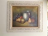 fruit oil painting