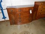 Flame Mahogany server