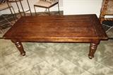 Distressed coffee table