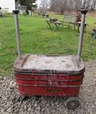 Vintage Collapsible Tool Caddy 