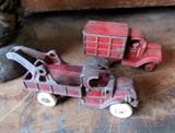 Early Cast Iron Truck Toys