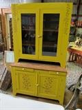 Antique Step Back Cupboard