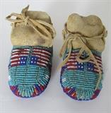 Vintage Native American Burial Moccasins
