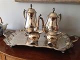 Silver Plate Tea Set