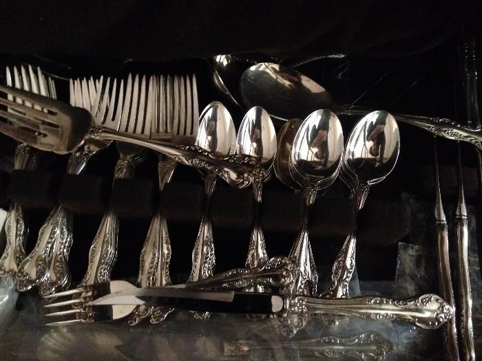 Silver plated Flatware  