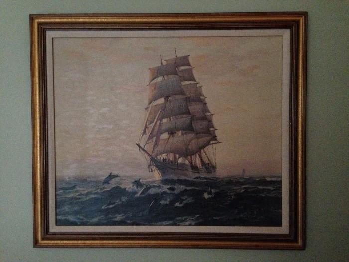 Charles Robert Patterson Oil Reproduction
