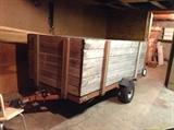 Long C Utility Trailer, Approximate Dimensions: L=8', W=3'11", H=2'6"