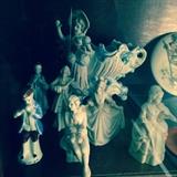 Bisque Porcelain Figurines