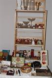Glassware and collectibles