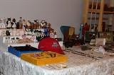 Collectibles, salt and pepper shakers, small amount of costume jewelry
