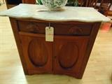 Victorian Walnut Wash Stand