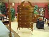 Statton Private Collection Oxford Antique Cherry Highboy