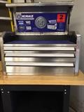 Kobalt three-drawer metal tool box