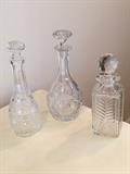 Crystal decanters