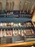 Reed and Barton sterling silver flatware service for 12