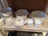 Corning Casserole Dishes W/ Glass Lids