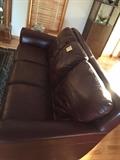 new leather couch