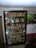 1 OF 2 NEW 76 X 50 KEEPSAKE
LIGHTED CABINETS