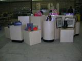 DISPLAY CUBES WITH SHOES