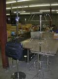 MORE CHROME HAT DISPLAY RACKS