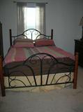 QUEEN BED FRAME ONLY, NO MATTRESS
