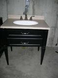 NEW BATHROOM SINK & CABINET