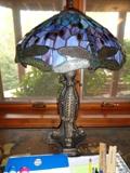 very nice stained glass lamp