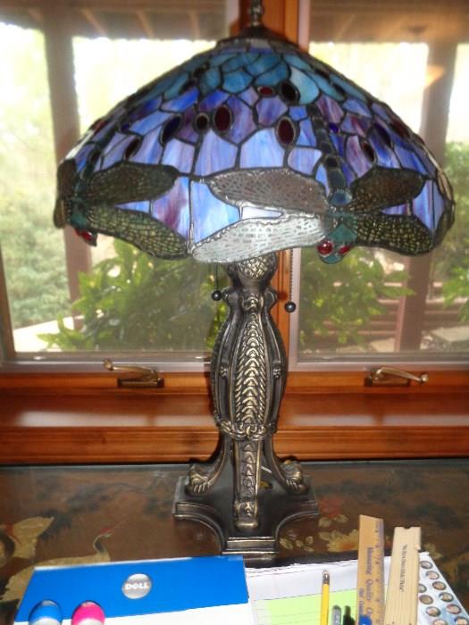 very nice stained glass lamp