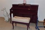 Upright Piano & Bench