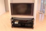 Large Flat Screen & TV Stand
